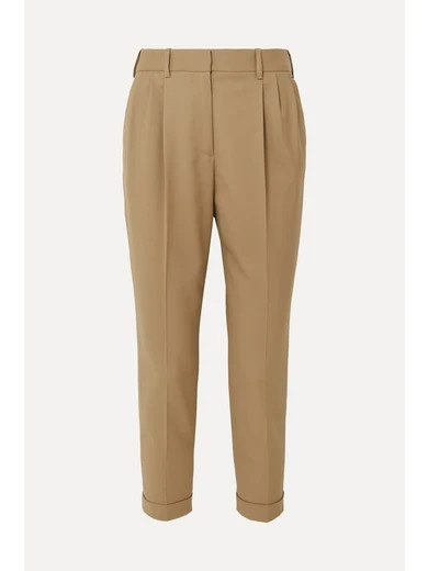 Montana wool-blend tapered pants | NET-A-PORTER (US)