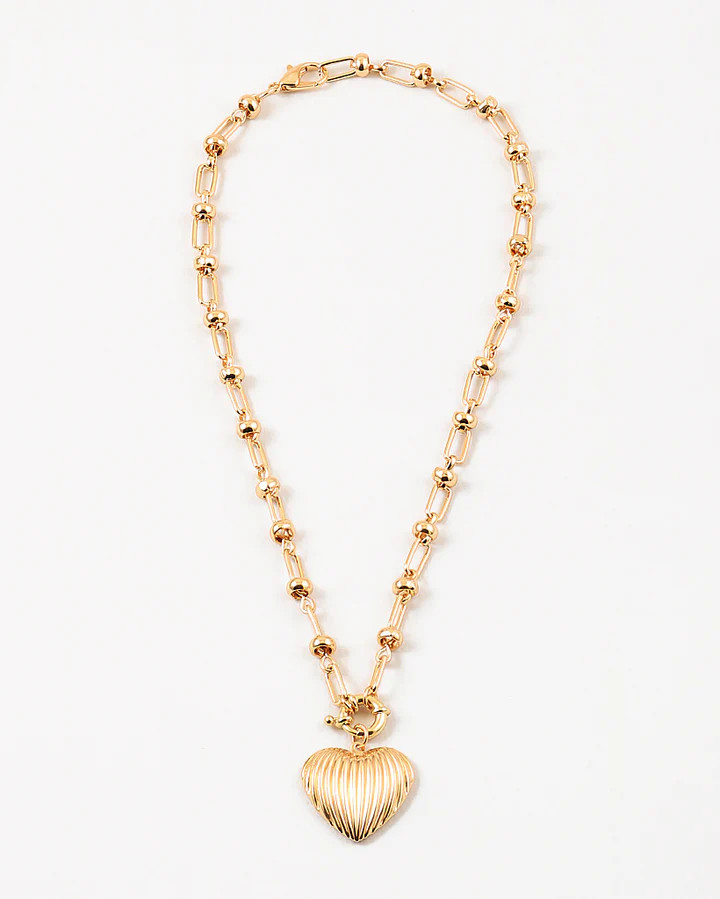 Full Heart Necklace | Erin McDermott Jewelry