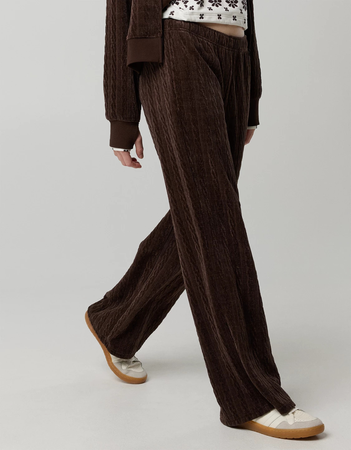 OFFLINE By Aerie Cable Lounge Trouser | Aerie