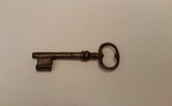 Old antique large skeleton key | Etsy (US)