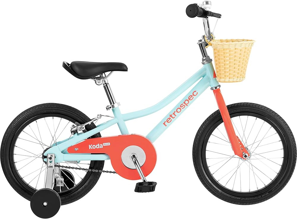 Retrospec Koda Plus Kids Bike for Boys & Girls Ages 4-6 Years - 16" Children's Bicycle, Adjustabl... | Amazon (US)