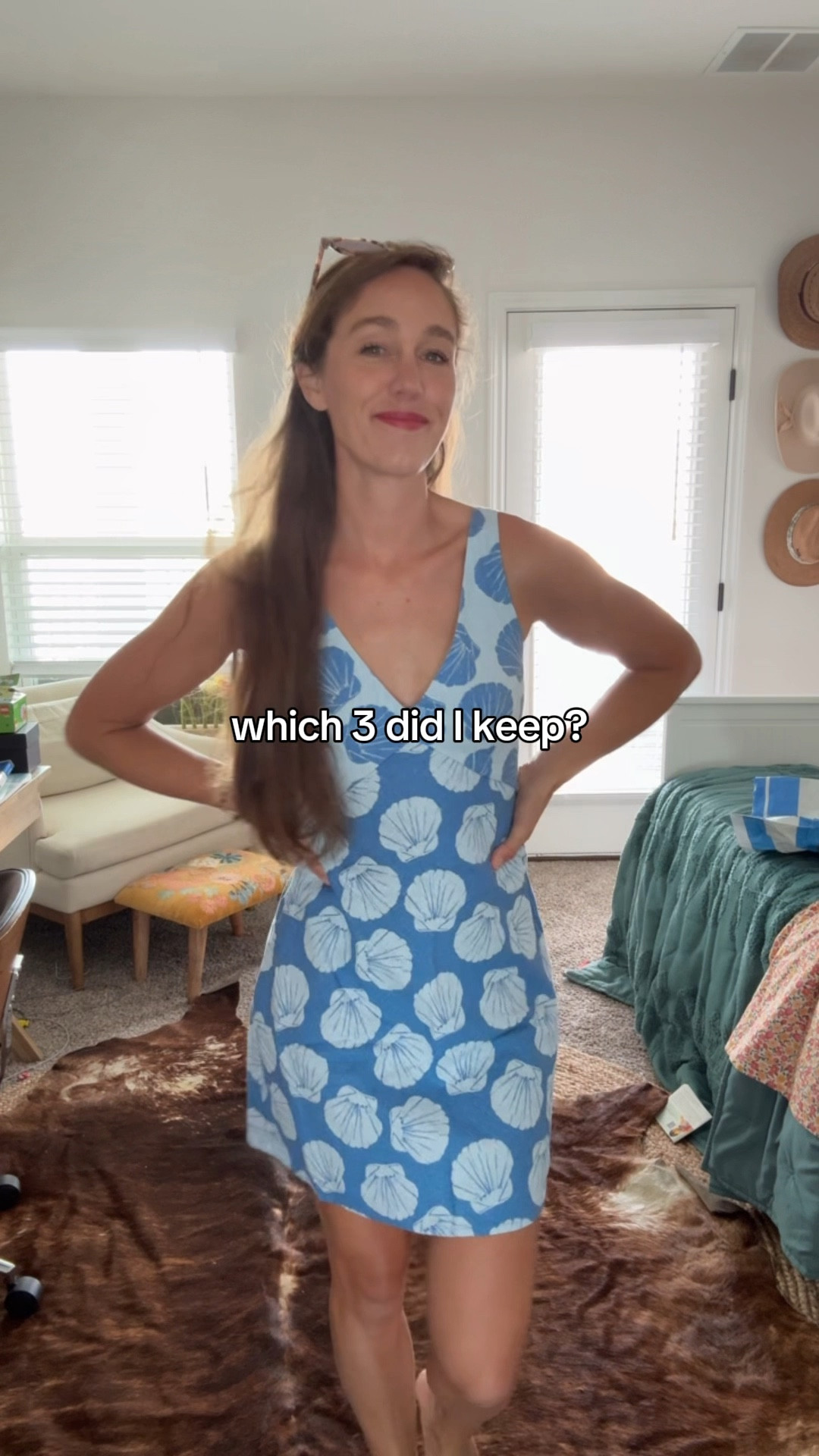 Abercrombie’s Vacation shop is so cute this summer 🐚 
Kept the loose high rise denim, the yellow vest and the blue seashell dress. Wanted to love the brown shell dress so much LOVED the back but the rest of it didn’t fall on me right

#LTKFindsUnder100 #LTKStyleTip #LTKSummerEdit