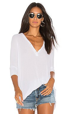 Michael Lauren Amos Tee in White from Revolve.com | Revolve Clothing (Global)