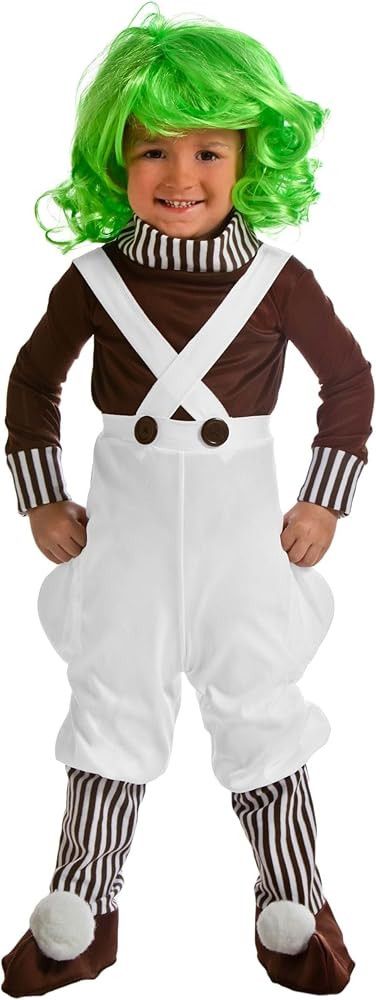 Toddler Oompa Loompa Costume Charlie and the Chocolate Factory Costume for Kids | Amazon (US)