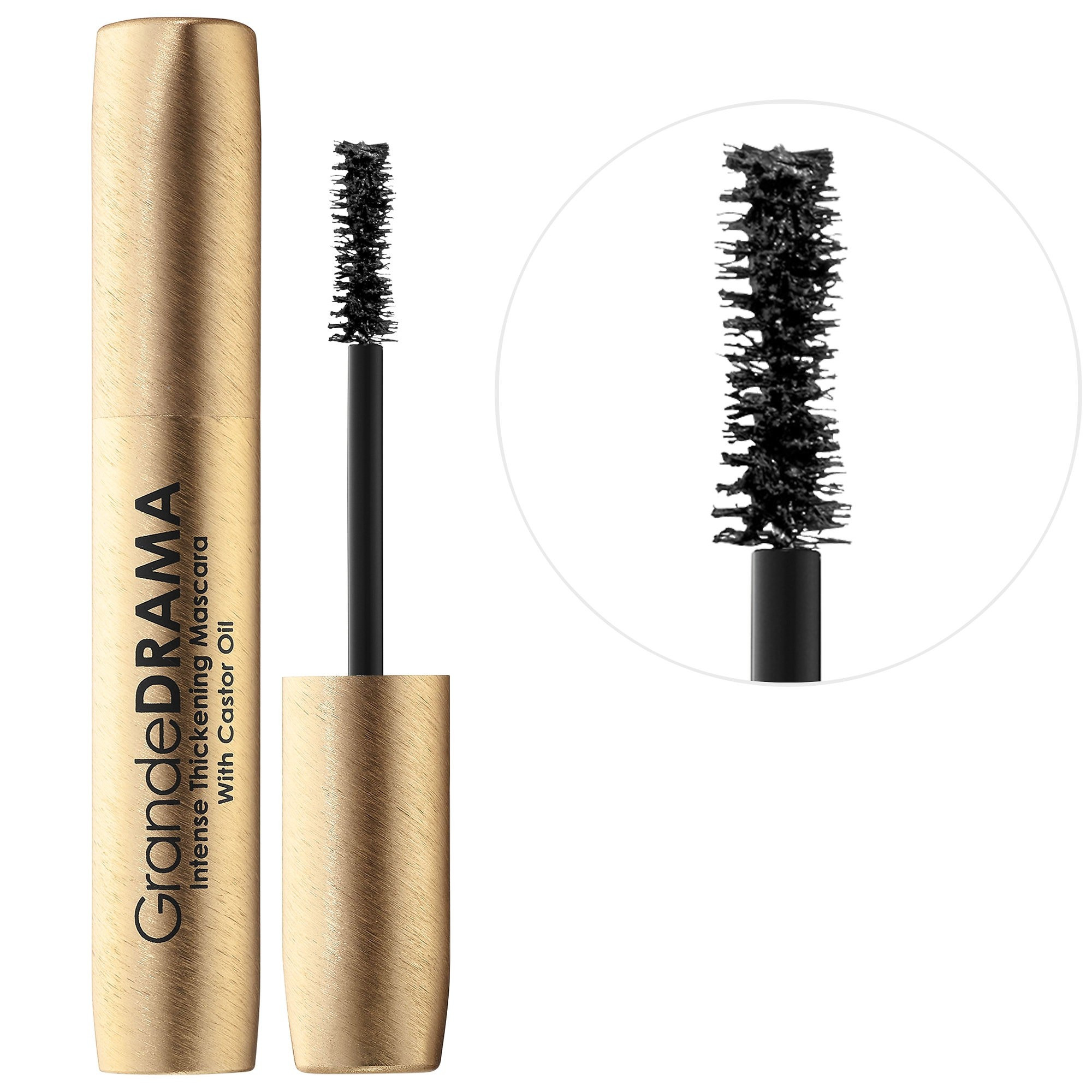 Grande Cosmetics GrandeDRAMA Intense Thickening Mascara Black 0.3 oz/ 9 mL | Sephora (US)