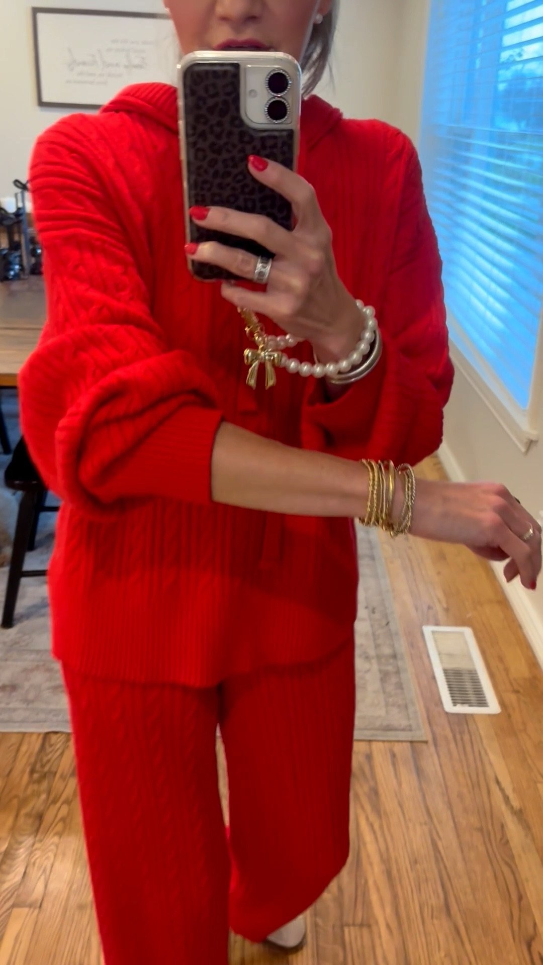 This cable knit set is soooo good!! I loved it so much I went back and ordered more colors!! This is such a good one!! You want this one for sure!! Size XS pants and size med in top for an oversized look. @walmart #walmart #fashion #ootd #fyp #style #holidayoutfit #christmasoutfit #set #loungewear #under50dollars #comfy #whatiwore #clothes #trending 

#LTKootd #LTKFindsUnder50 #LTKSeasonal