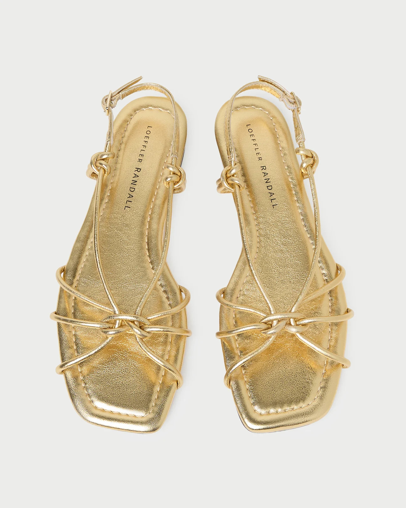 Karly Dune Leather Strappy Sandal | Loeffler Randall