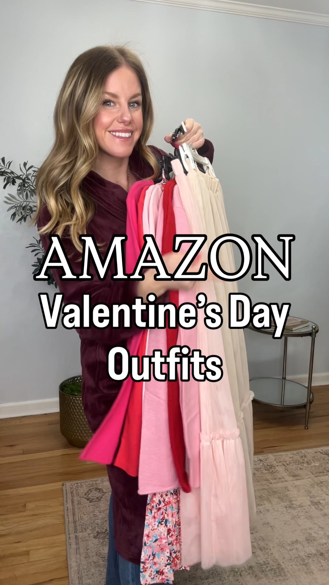 Valentine’s Day outfits! Wearing size S in the skirts, M in the tops and cardigans. S in the crewneck sweater  

#LTKSeasonal #LTKSaleAlert #LTKValentine