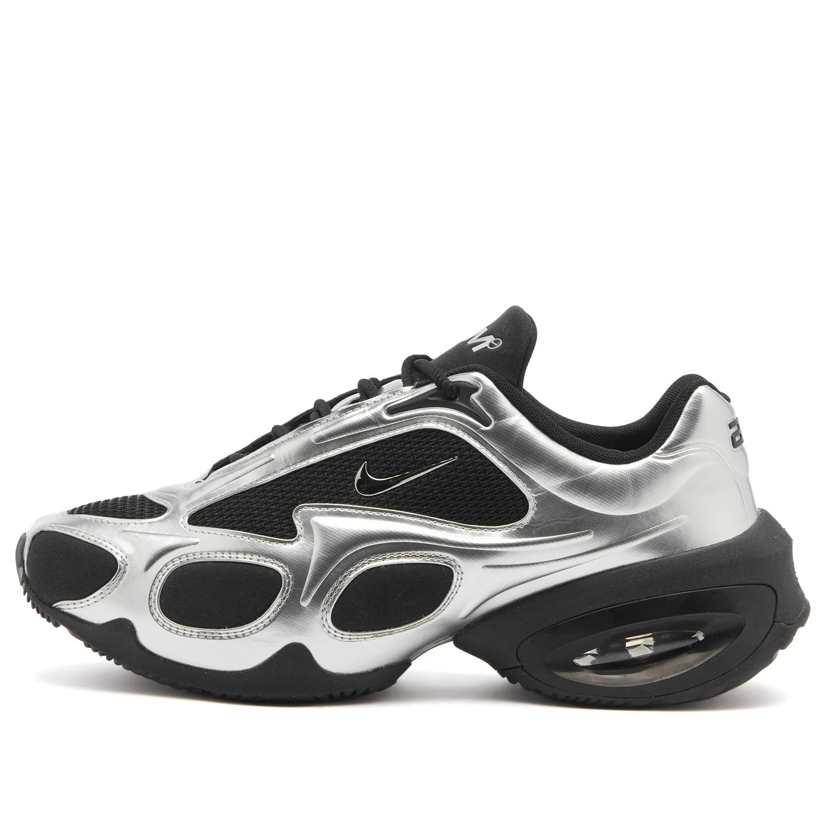 Nike Women's Air Max Muse W Sneaker in Black/Silver, Size UK 4.5 | END. Clothing