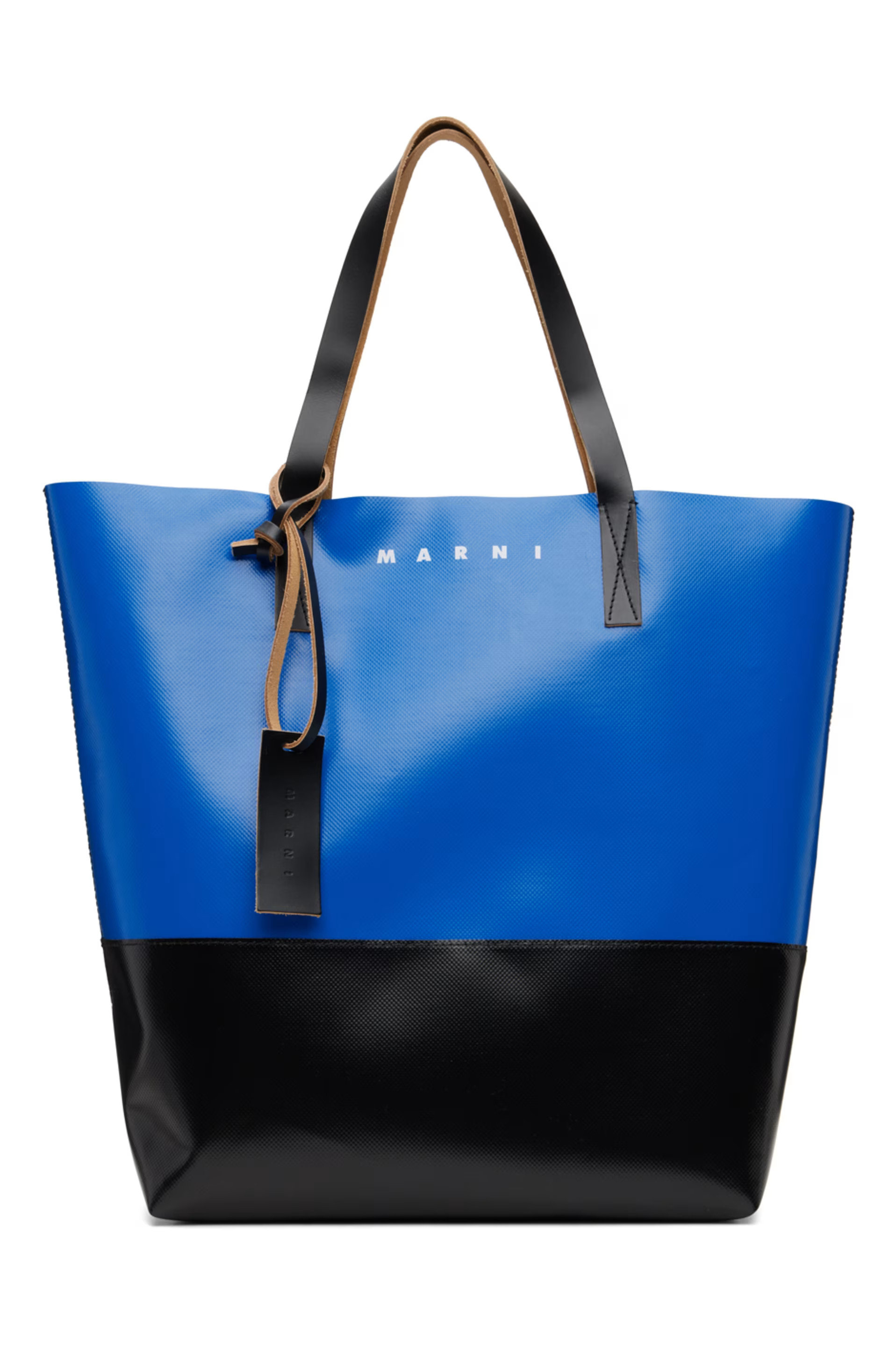 Blue & Black Tribeca Tote | SSENSE