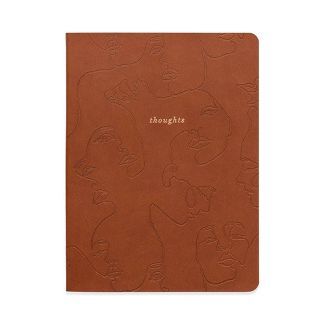 Vegan Leather Journal Terra Cotta Thoughts - DesignWorks Ink | Target