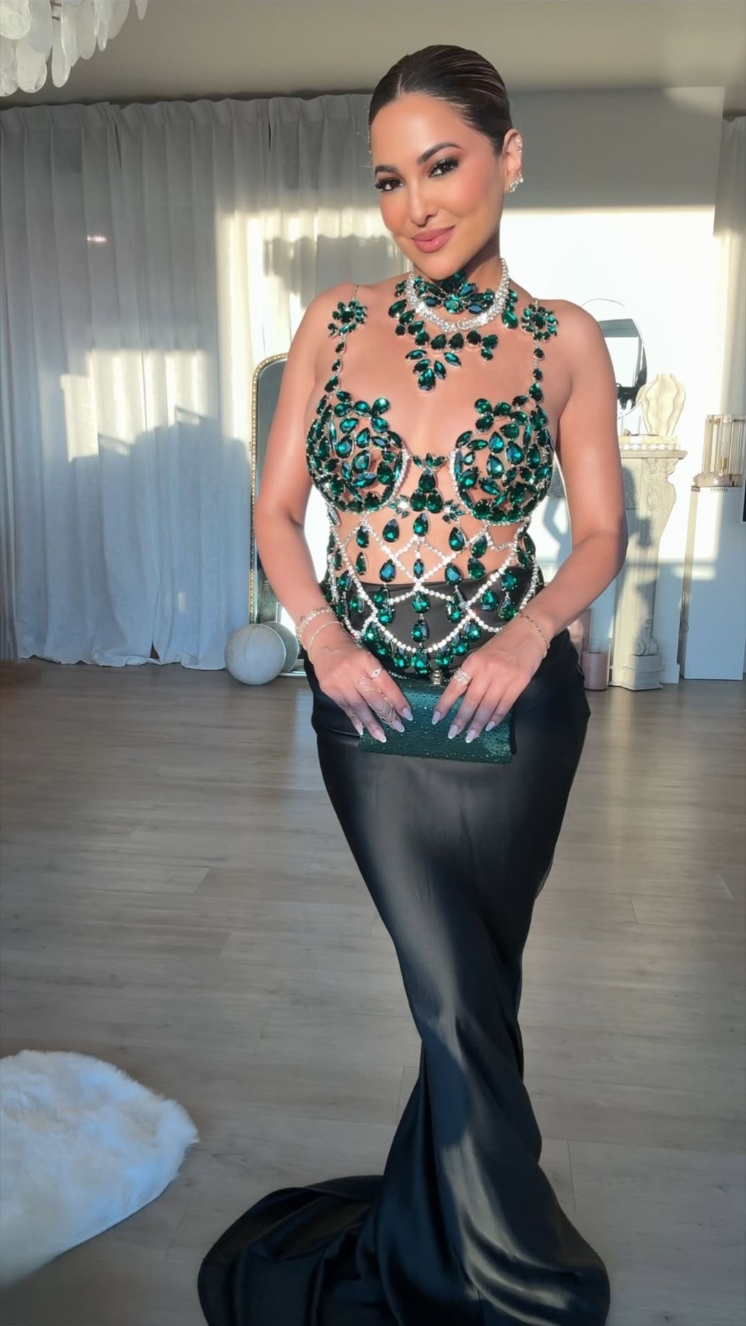 GRWM: Styling crystal tops

#LTKootd #LTKgrwm #LTKSeasonal