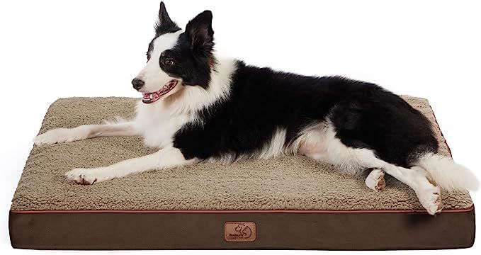 Bedsure Large Dog Beds for Large Dogs - Big Orthopedic Dog Beds with Removable Washable Cover, Eg... | Amazon (US)