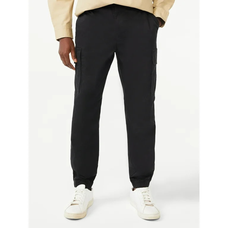 Free Assembly Men's Woven Cargo Joggers | Walmart (US)