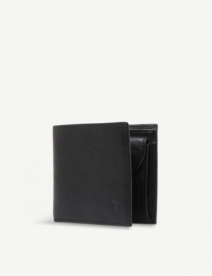 Pony-embossed coin-pocket pebbled leather wallet | Selfridges