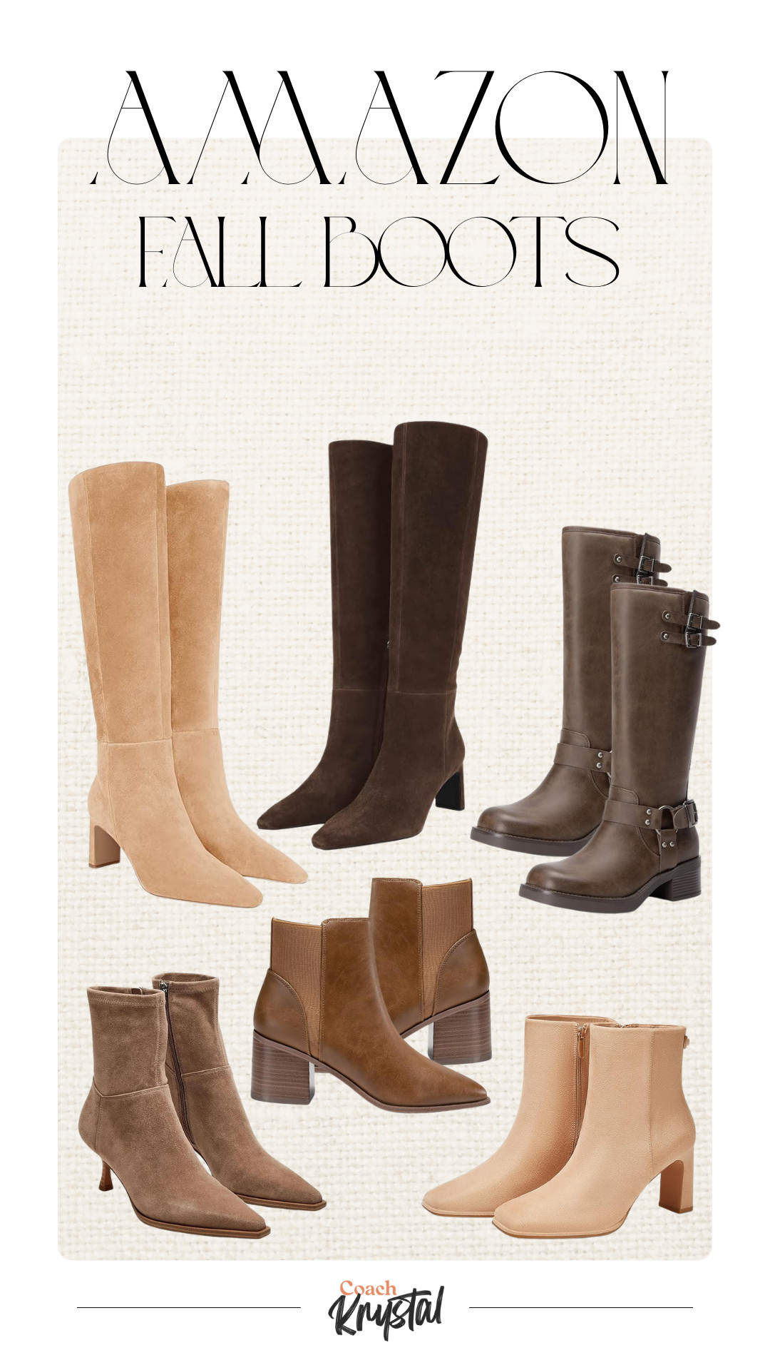 Amazon boots for fall 

 #LTKSeasonal #LTKStyleTip #LTKShoeCrush