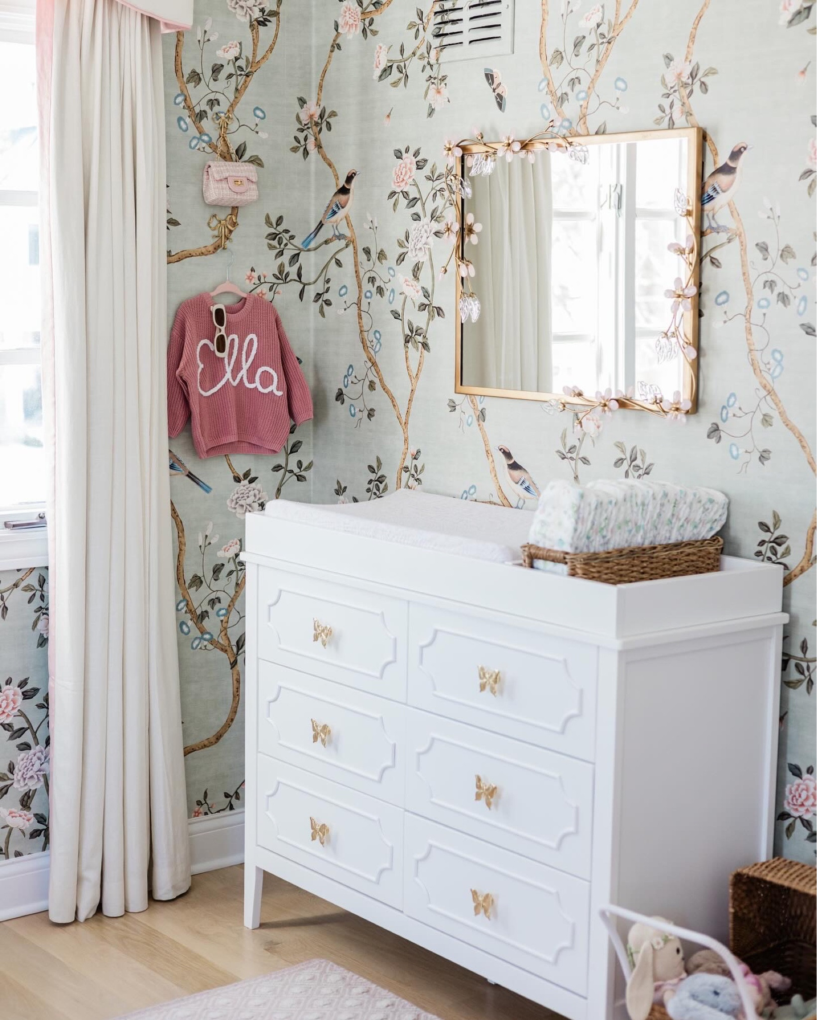 Baby, nursery, girl nursery, pink, wallpaperr

#LTKbaby #LTKfamily #LTKhome