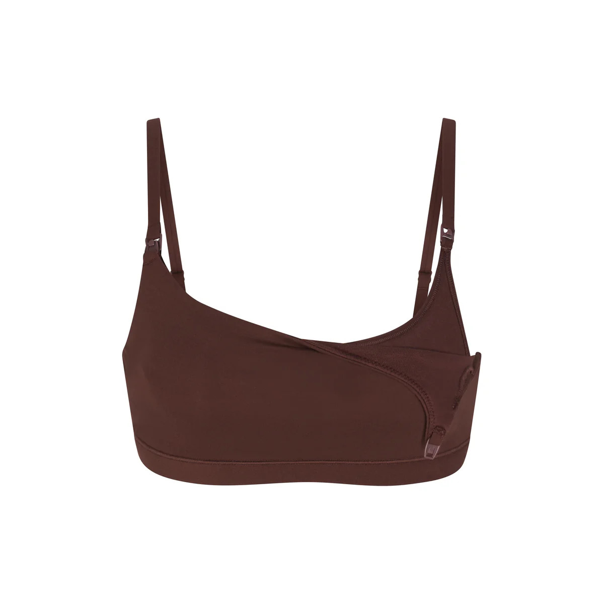 FITS EVERYBODY MATERNITY PUMPING SCOOP BRALETTE | COCOA | SKIMS (US)