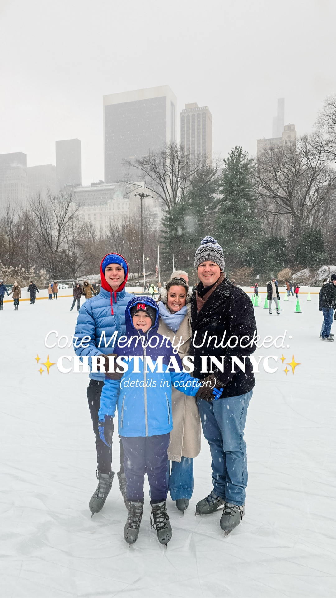 4 DAYS • 30+ HOLIDAY SPOTS • NYC WITH TEENS 🎄✨
This is your sign to book the trip.✈️🌎

We hit: iconic trees, rooftops, street-cart cocoa, Times Square kiss moment 💋, ferry to Lady Liberty, Macy’s madness, Rockettes sparkle, Brooklyn eats, Chinatown dumplings 🥟, Little Italy cannolis, Central Park skating, and so much more.

Save this for your holiday planning ✈️
Comment NYC for our packing picks!
Follow for more quick + magical family trips ✨

📅Day one:
🍎Early morning flight
🍎St Patrick’s cathedral @stpatrickscathedral
🍎Lotte New York Palace Christmas Tree @newyorkpalace
🍎New York pizza 
🍎Lego store
🍎Nike store
🍎Street vendor hot cocoa
🍎Saks
🍎Louis Vuitton 
🍎Times Square (recreate iconic kiss photo!)
🍎Nasdaq
🍎Italian for supper
🍎Carriage ride in Central Park with hot cocoa
🍎Rooftop bar nightcap with a view 

📅Day two:
🗽Staten island ferry to see Statue of Liberty (free and best view!)
🗽Wall Street
🗽Greenwich Village deli @faiccosnyc
🗽Washington square park
🗽Greeley Square Park
🗽Macy’s!
🗽Empire State Building
🗽Pedicab with vibes!
🗽Hidden burger restaurant @burgerjointnyc
🗽Radio City Music Hall Rockettes
🗽Cruise by Rockefeller center at night for magical tree views! 

📅Day three:
🚕Breakfast at local diner
🚕Walk The High Line
🚕Brooklyn for lunch with old friends @timeoutmarketnewyork
🚕Walk the Brooklyn Bridge back to Manhattan 
🚕Chinatown (sample dumplings!🥟)
🚕Little Italy (sample cannolis!)
🚕Supper with a view!

Day four:
🏙️Breakfast at @libertybagelsny
🏙️Ice skating in Central Park @wollmanrinknyc
🏙️9/11 Memorial Museum
🏙️Fly home