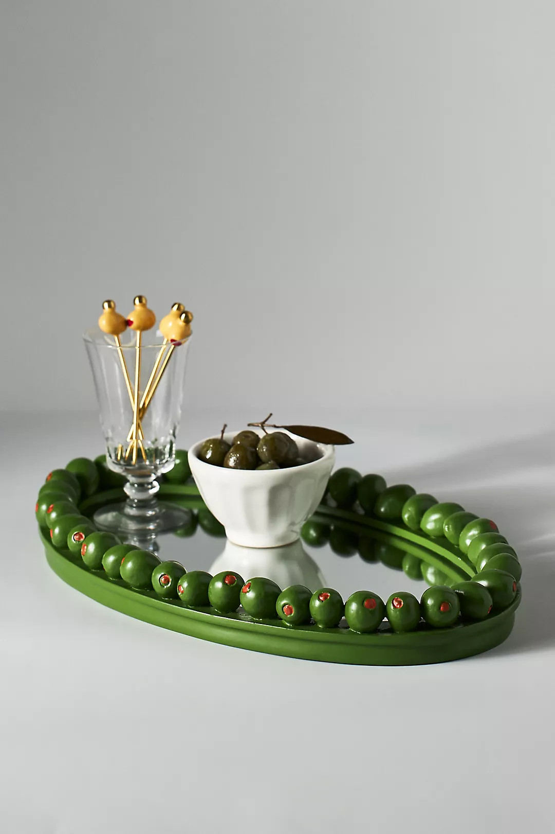 Piper Icon Cocktail Tray Olive | Anthropologie (US)