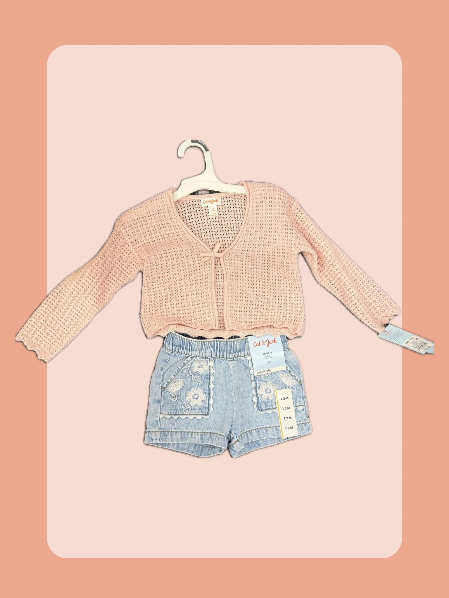 | baby and toddler girl spring outfits | embroidered paper bag shorts | bow cardigan for girls | spring fashion for kids |

#LTKBaby #LTKKids #LTKmomlife