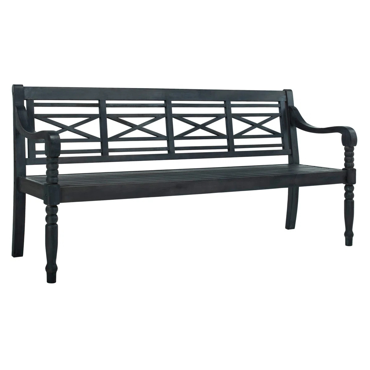 Paull Solid Wood Acacia Outdoor Bench | Wayfair North America