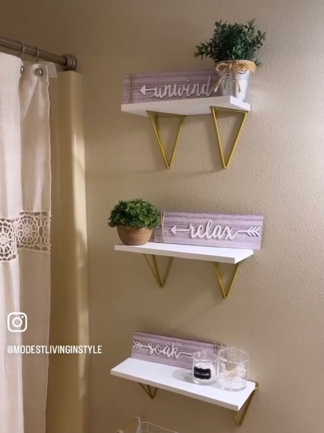 Simple but super cute bathroom decor!! Makes for a great house warming gift or house warming gift!

#LTKunder50 #LTKhome #LTKwedding