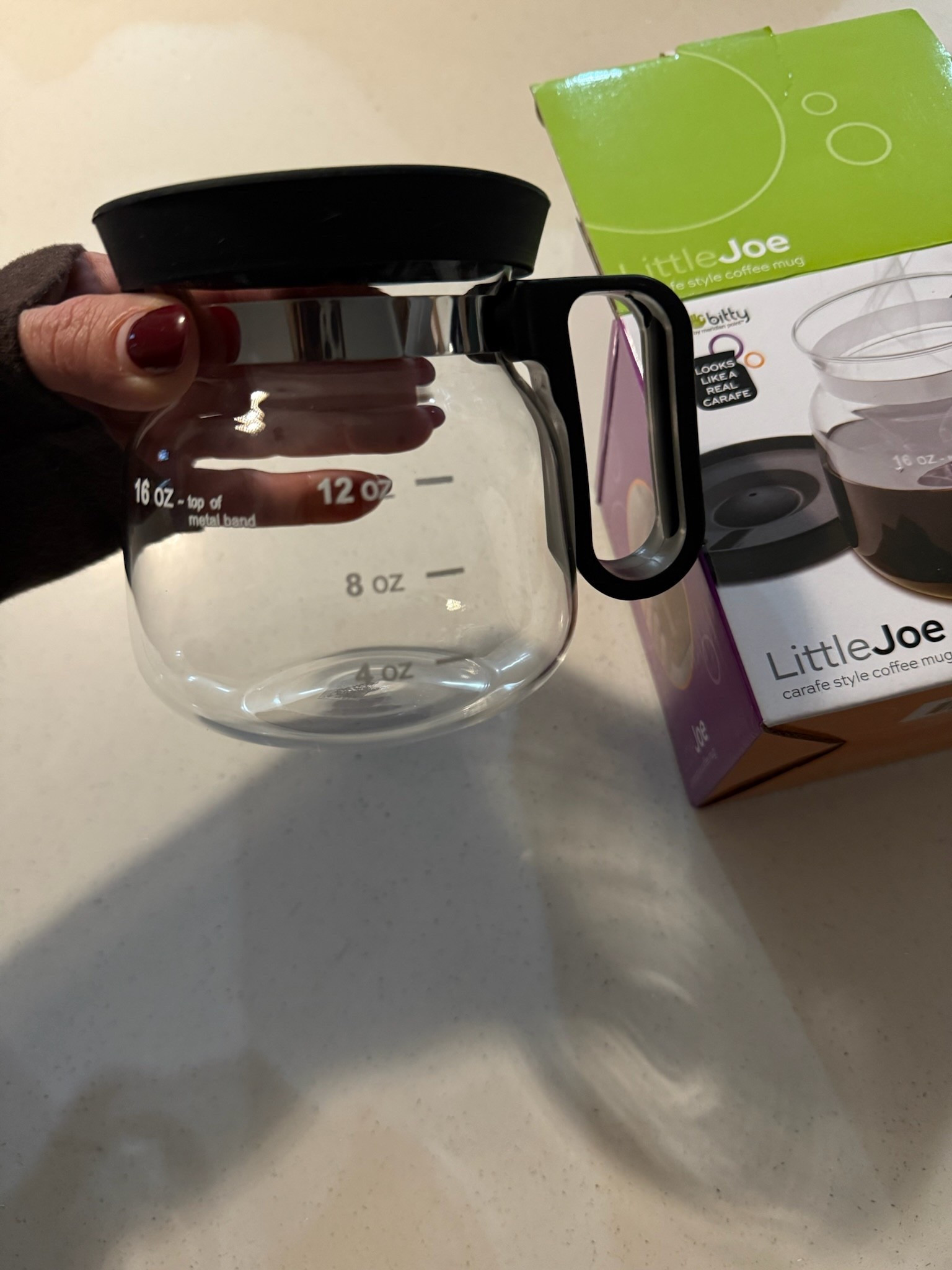 how cute is this coffee mug! it looks like the pot but the size of a mug! great gift idea!! 

#LTKGiftGuide #LTKHoliday #LTKmorningroutine