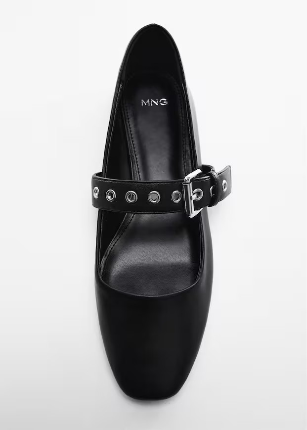 Studded buckle shoes -  Woman | MNG Australia | Mango (US/MX/AU)