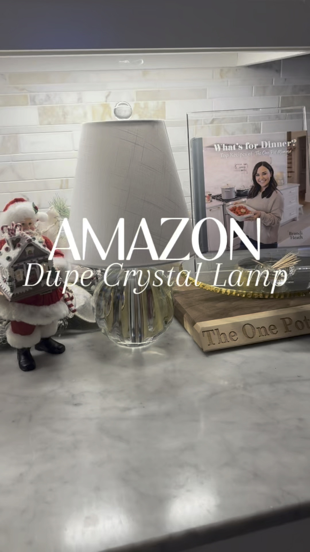 There’s nothing cozier to me than a lamp in the kitchen!! And this one takes the cake! The quality of this Amazon lamp is incredible especially for the price!!! 
#homedecor #kitchen #cozyvibes

#LTKWatchNow #LTKHome #LTKFindsUnder100