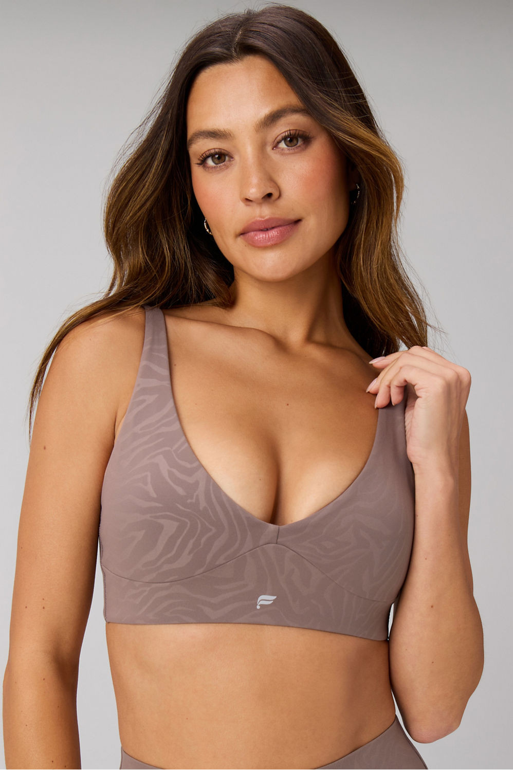 PureLuxe Longline Low Impact Bra | Fabletics