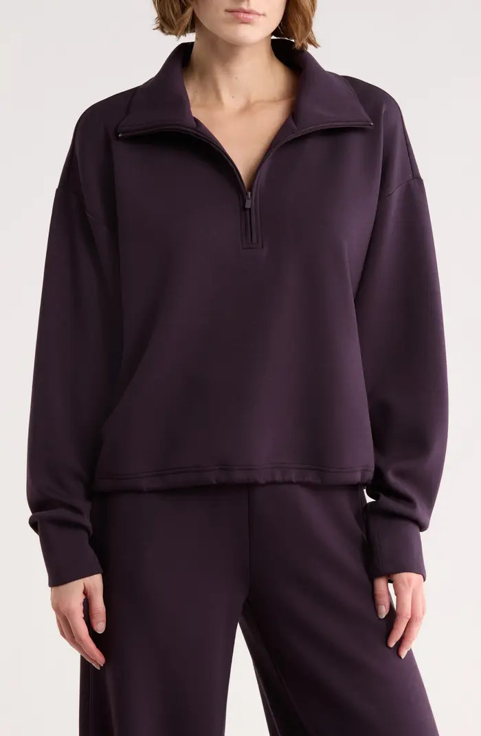 Whisper Knit Half Zip Sweatshirt | Nordstrom Rack