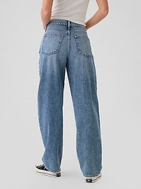 High Rise Barrel Jeans | Gap (US)
