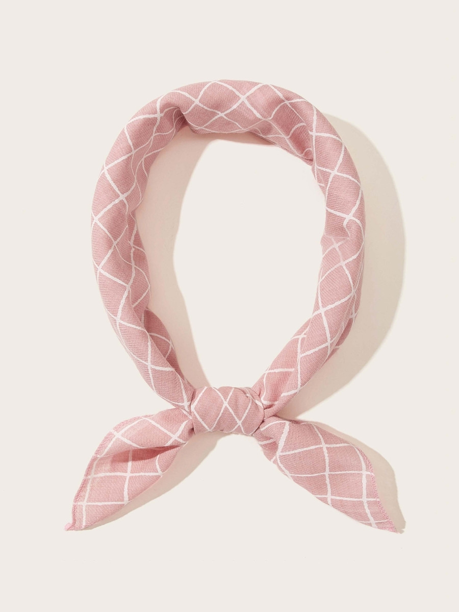 Plaid Pattern Bandana | SHEIN