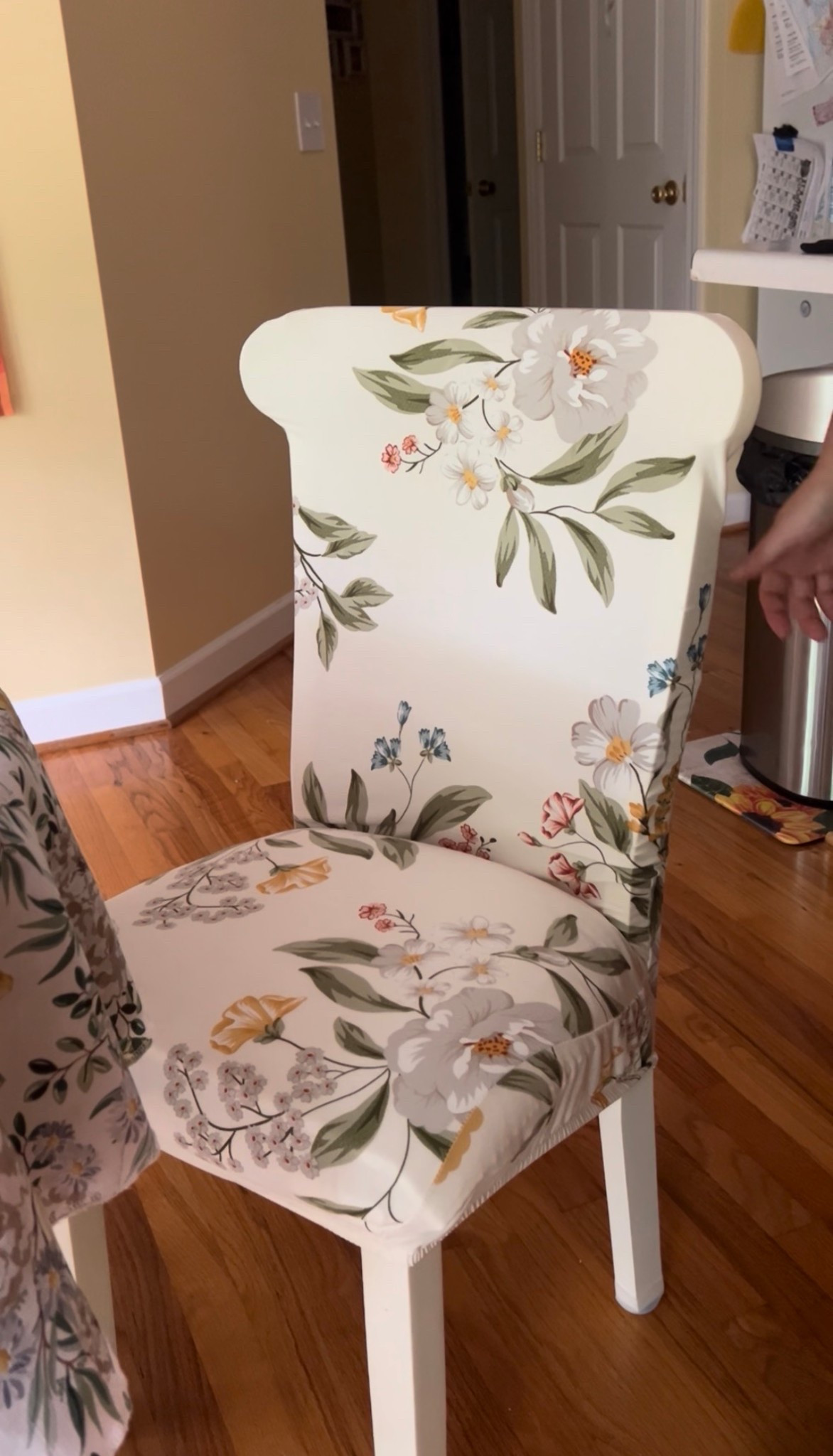 How we keep our dining chairs from getting ruined. I am a super easy way to be able to clean them. Just take them off throw them in the wash and put them back  on!! 

#LTKmomlife #LTKHome #LTKKids