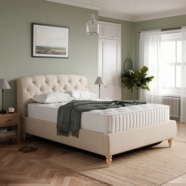 Arriana Woven Ottoman Chesterfield Bed | Dunelm (migrated)