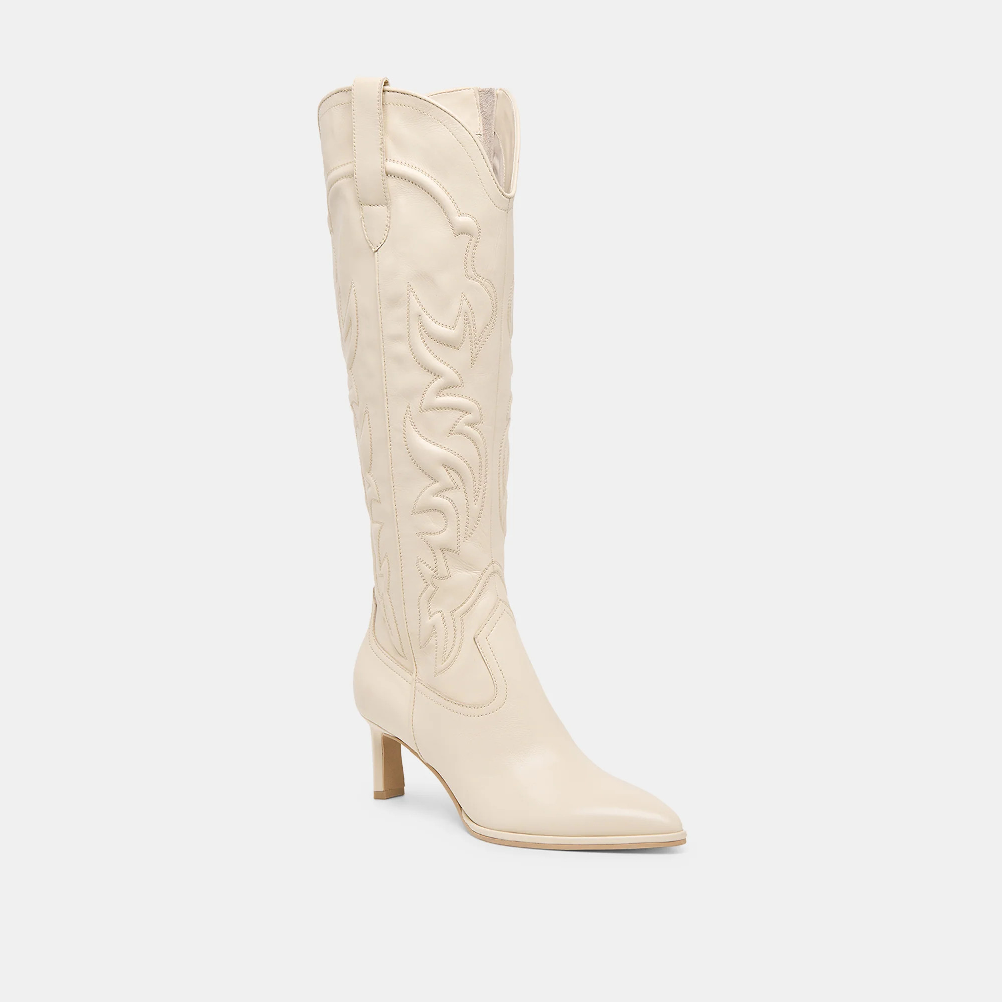 Alisa Creme Leather Boots | Dolce Vita | DolceVita.com