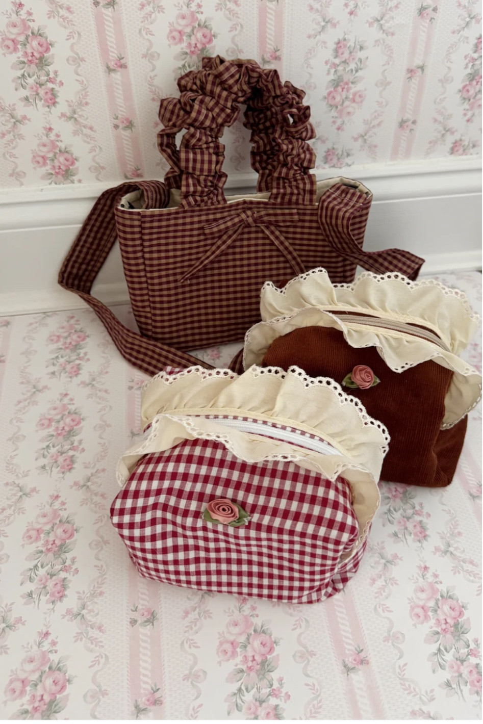 Take charm on the go—these cute floral and checkered little travel bags keep your essentials stylishly tucked away with a cozy fall vibe.🌸🍂👜✨

#LTKItBag #LTKSeasonal #LTKTravel