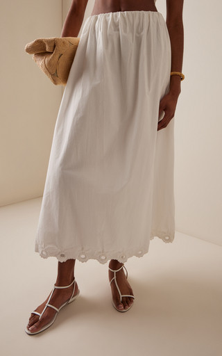 Antoinette Cotton Skirt | Moda Operandi (Global)