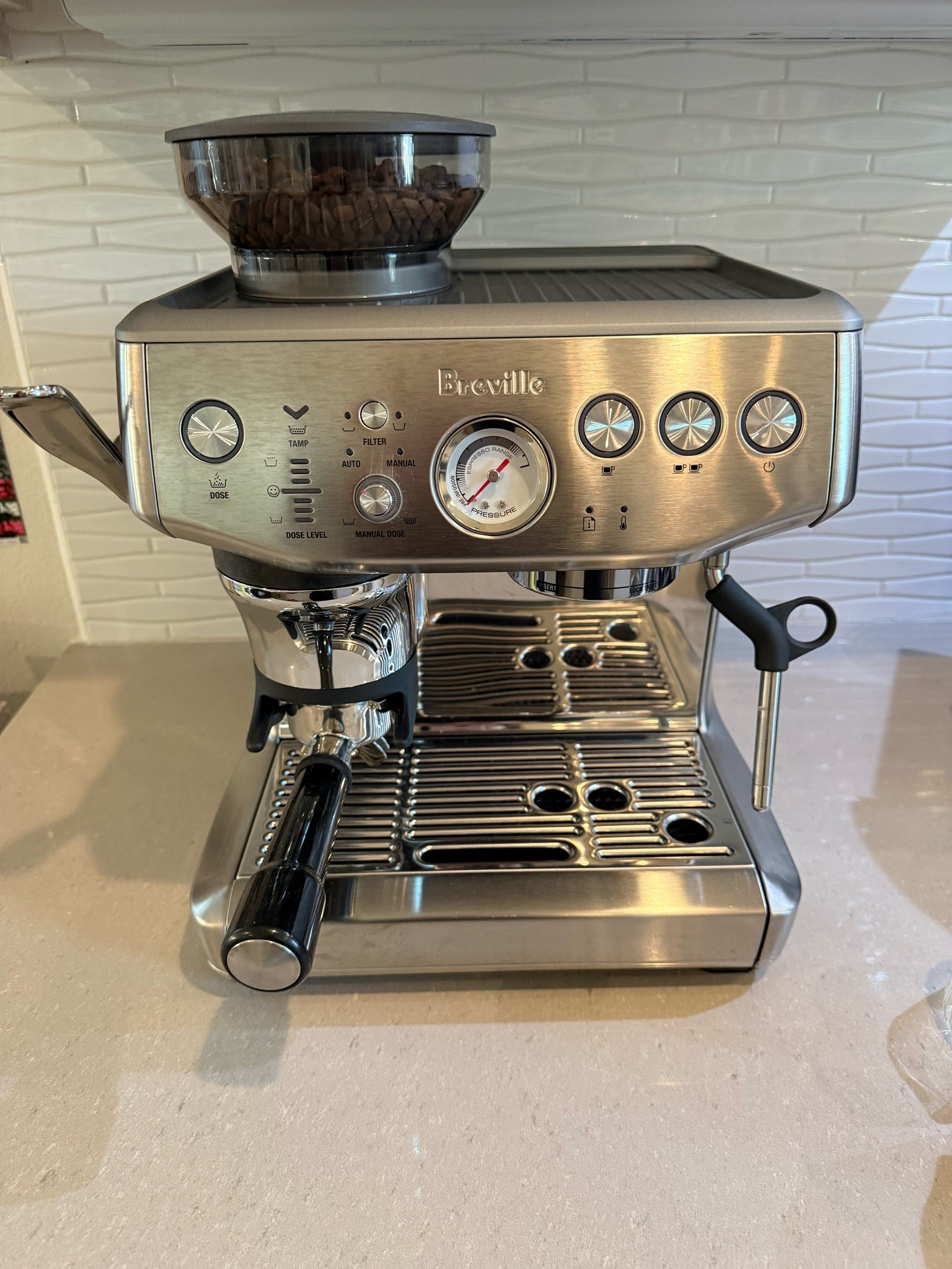 My coffee maker is part if the Amazon sale! A bunch of retailers have it discounted so take your pick! A great time to grab a big putchase discounted 👍🏼 I have been eyeing this espresso machine for months and I saw it go on sale and added it to cart so fast! Currently $150 off the normal price! ☕️

Breville, espresso maker, home finds, in the kitchen, coffee maker, coffee at home, Williams Sonoma, Crate and Barrel
