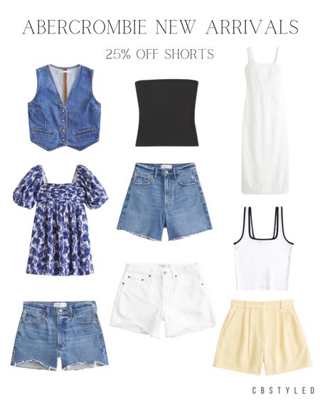 Abercrombie new arrivals! 25% off shorts! Everything else is 15% off plus an additional 15% off with code AFSHORTS


#LTKstyletip