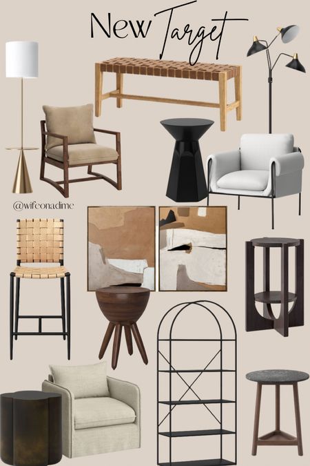 New modern and transitional furniture and lamps at Target. I love Al the chairs and accents tables. 😍 

#LTKSeasonal #LTKhome #LTKunder100