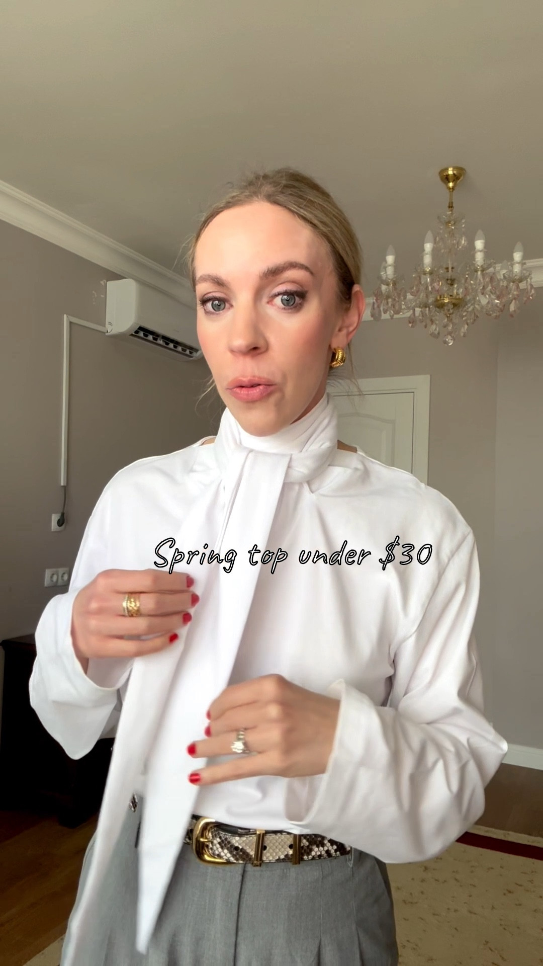 Spring workwear top under $30 - dress up with trousers or casual with jeans

#LTKWorkwear #LTKOver40 #LTKSeasonal