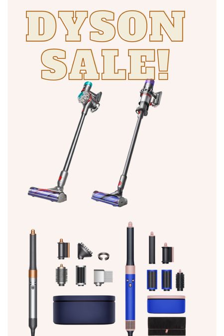 Dyson Sale, $250 off Vacuums, $100 off Airwrap! 

#LTKCyberWeek