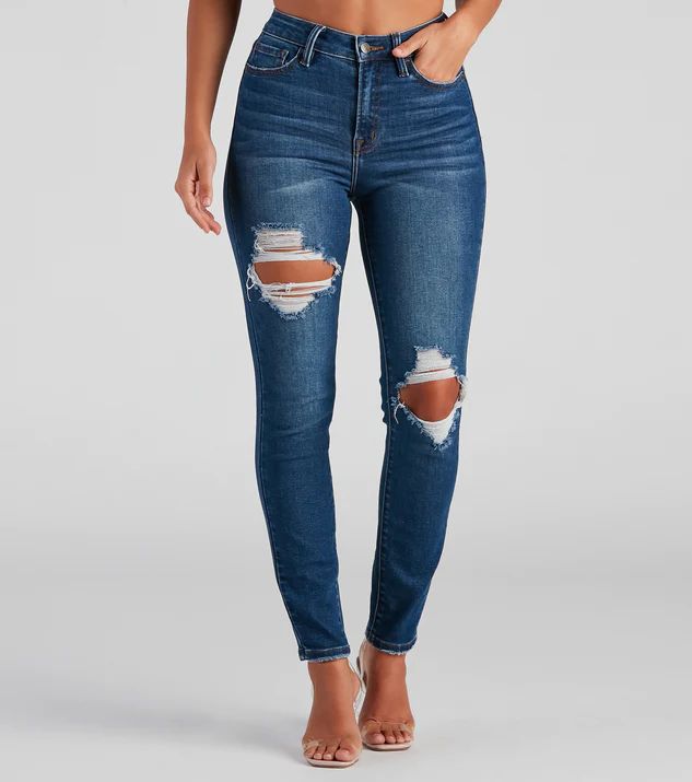 Taylor High-Rise Skinny Ankle Jeans by Windsor Denim | Windsor Stores