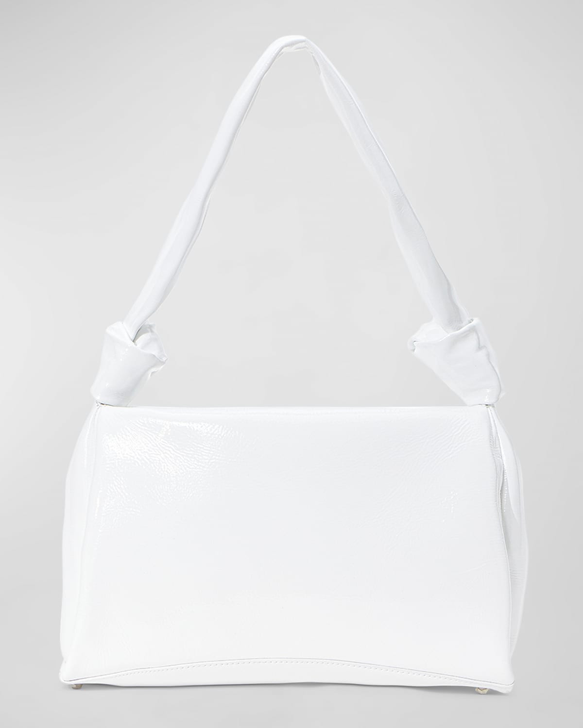 Lisbett Knot Patent Leather Shoulder Bag | Neiman Marcus