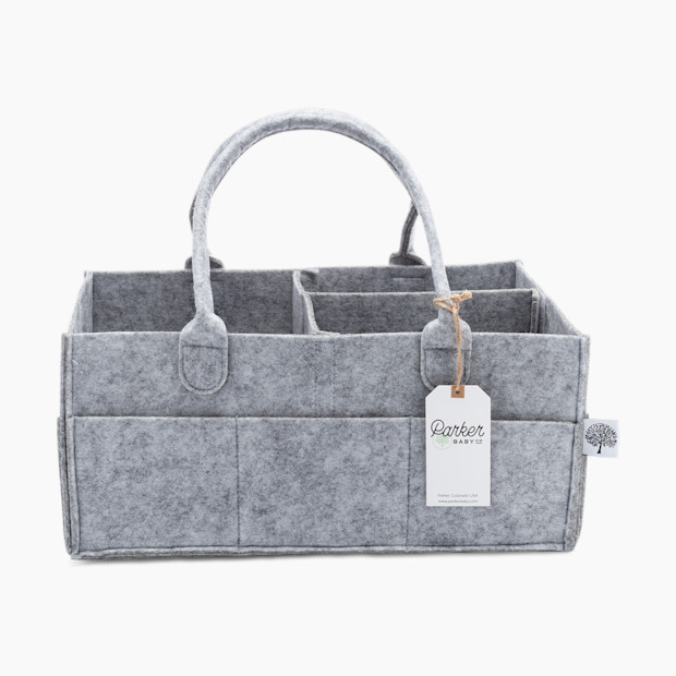 Parker Baby Co. Diaper Caddy in Gray Size L/(16 x 10 x 7"") | Babylist
