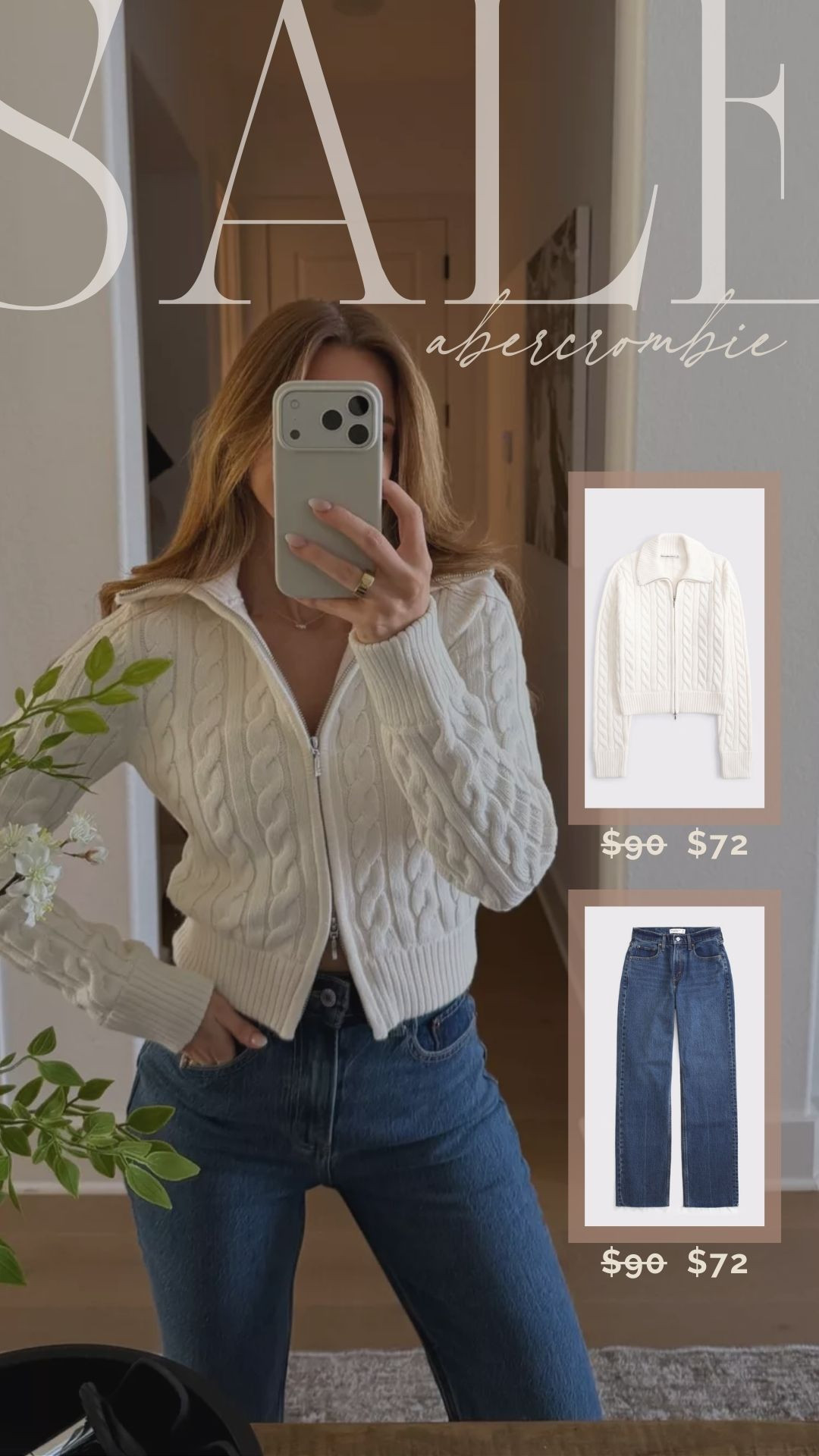 last day to get 20-50% off almost everything from abercrombie 🤍

sale alert, winter fashion, new arrivals, denim, curve love, sweater, zip up, finds under 100, casual outfit, michele jaliene 

 #LTKSeasonal #LTKSaleAlert #LTKFindsUnder100