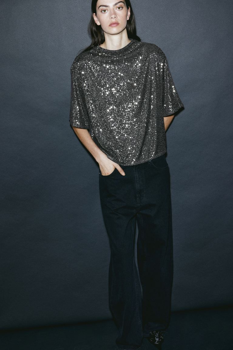 Sequined Top | H&M (US + CA)