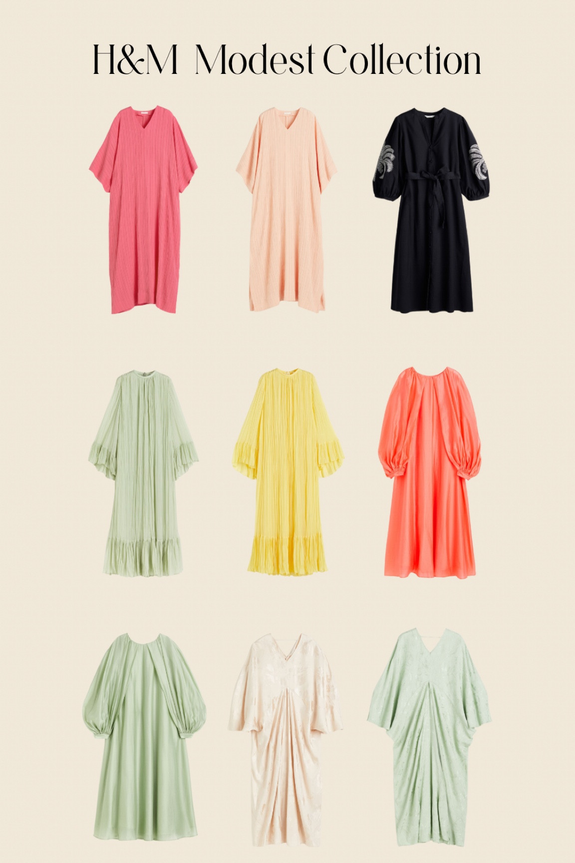 H&M Modest Collection!